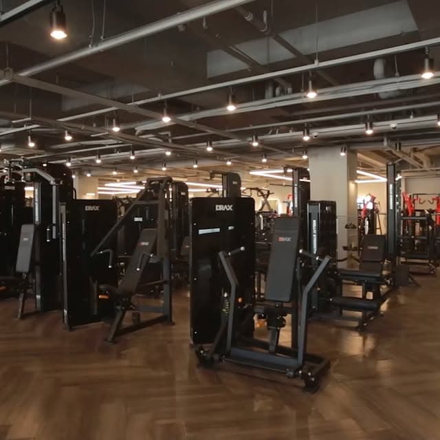 MAXOUT 정발산점의 DRAX 웨이트 머신 존